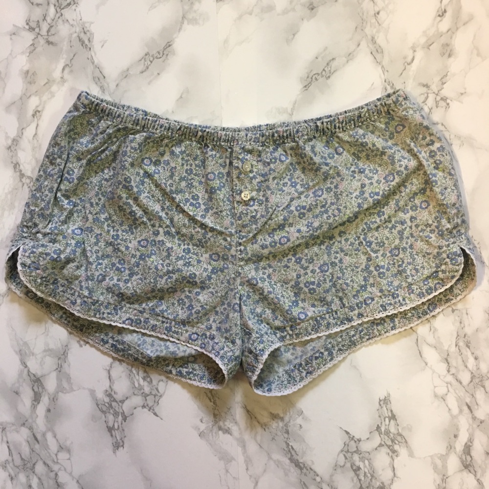 aerie Floral PJ Shorts
